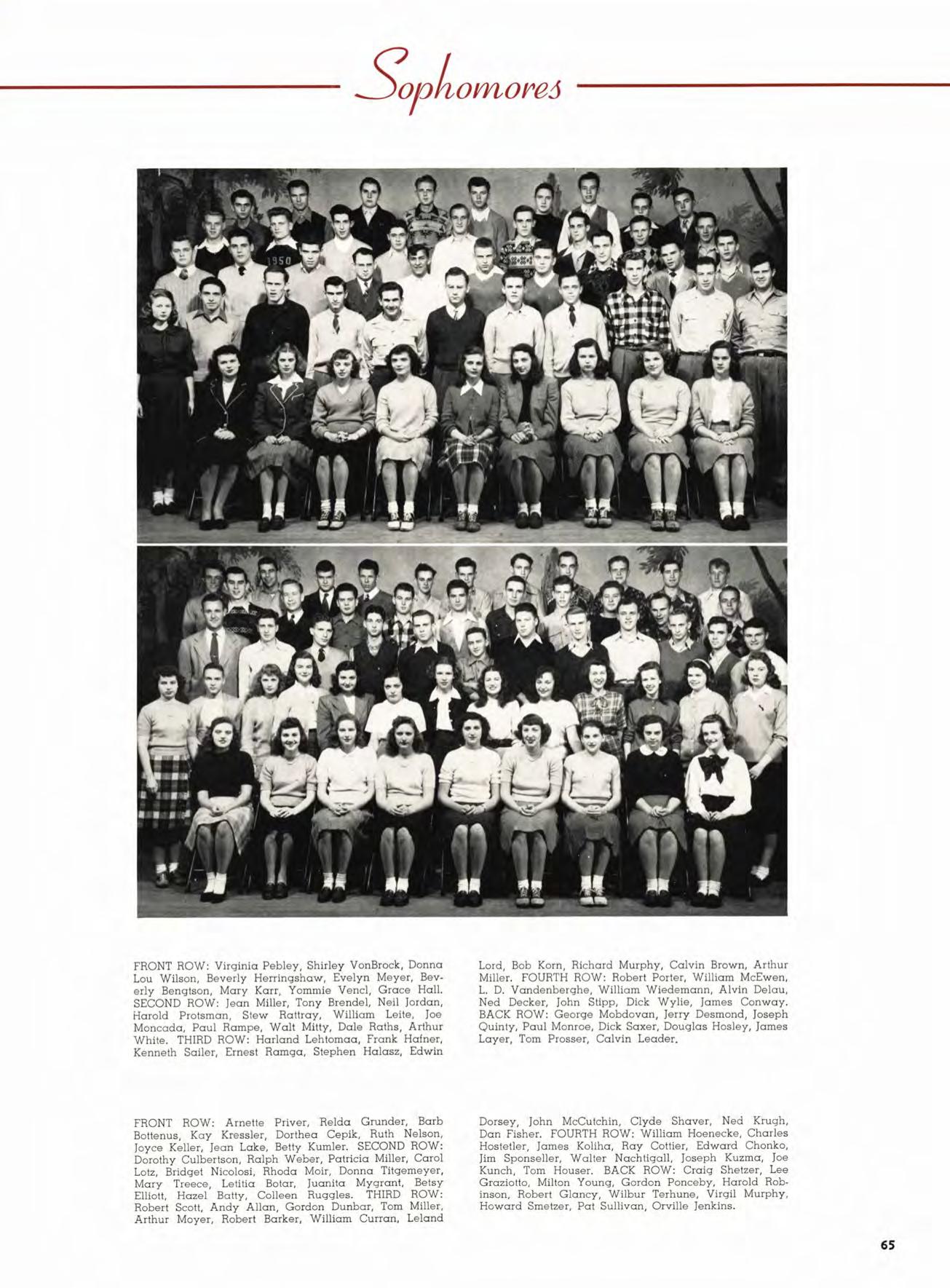 First page preview of bgsu-key-yearbook-pages-for-gordon-ponceby-1948.pdf