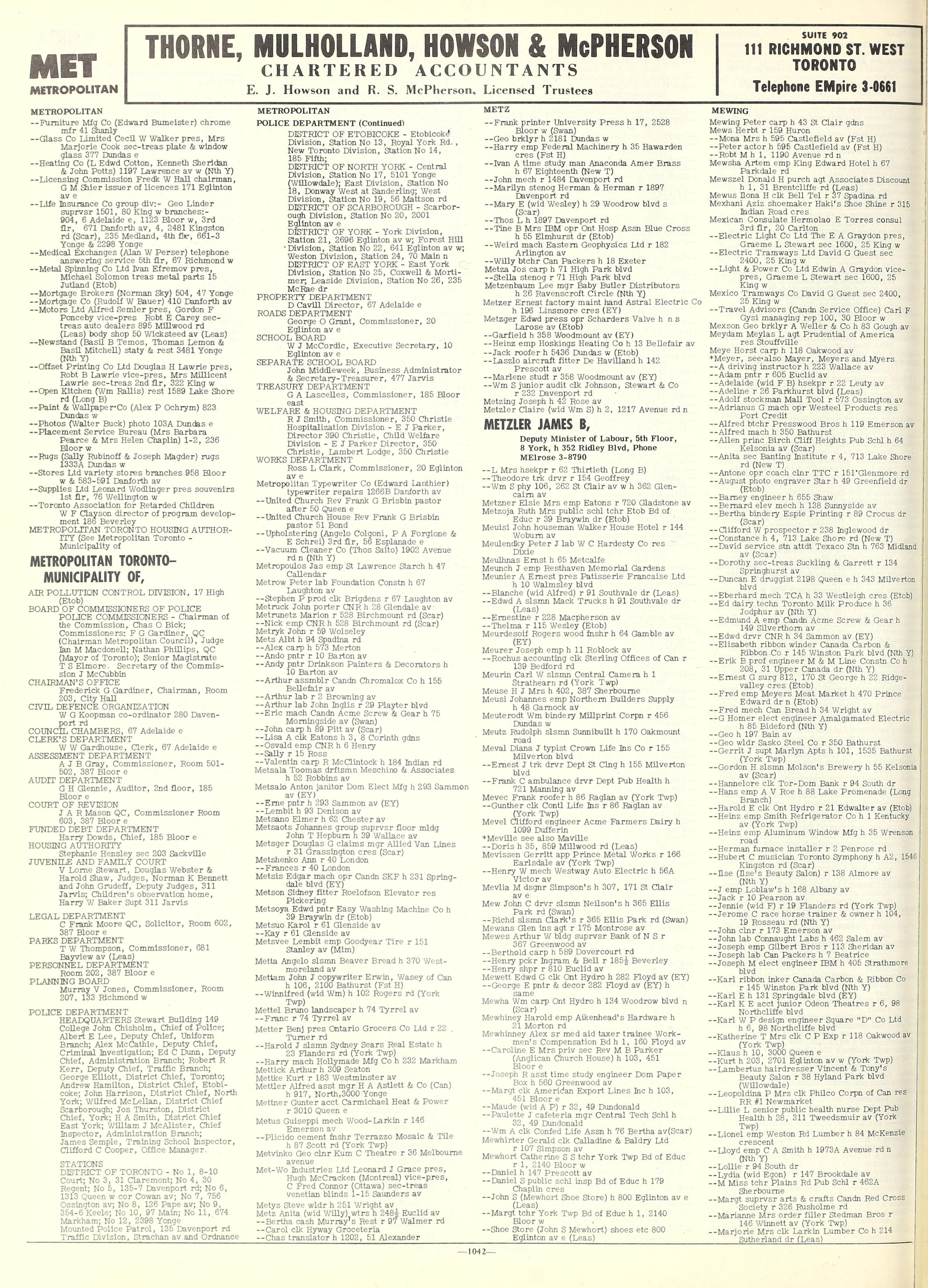 First page preview of toronto-city-directory-gordon-ponceby-1958.pdf