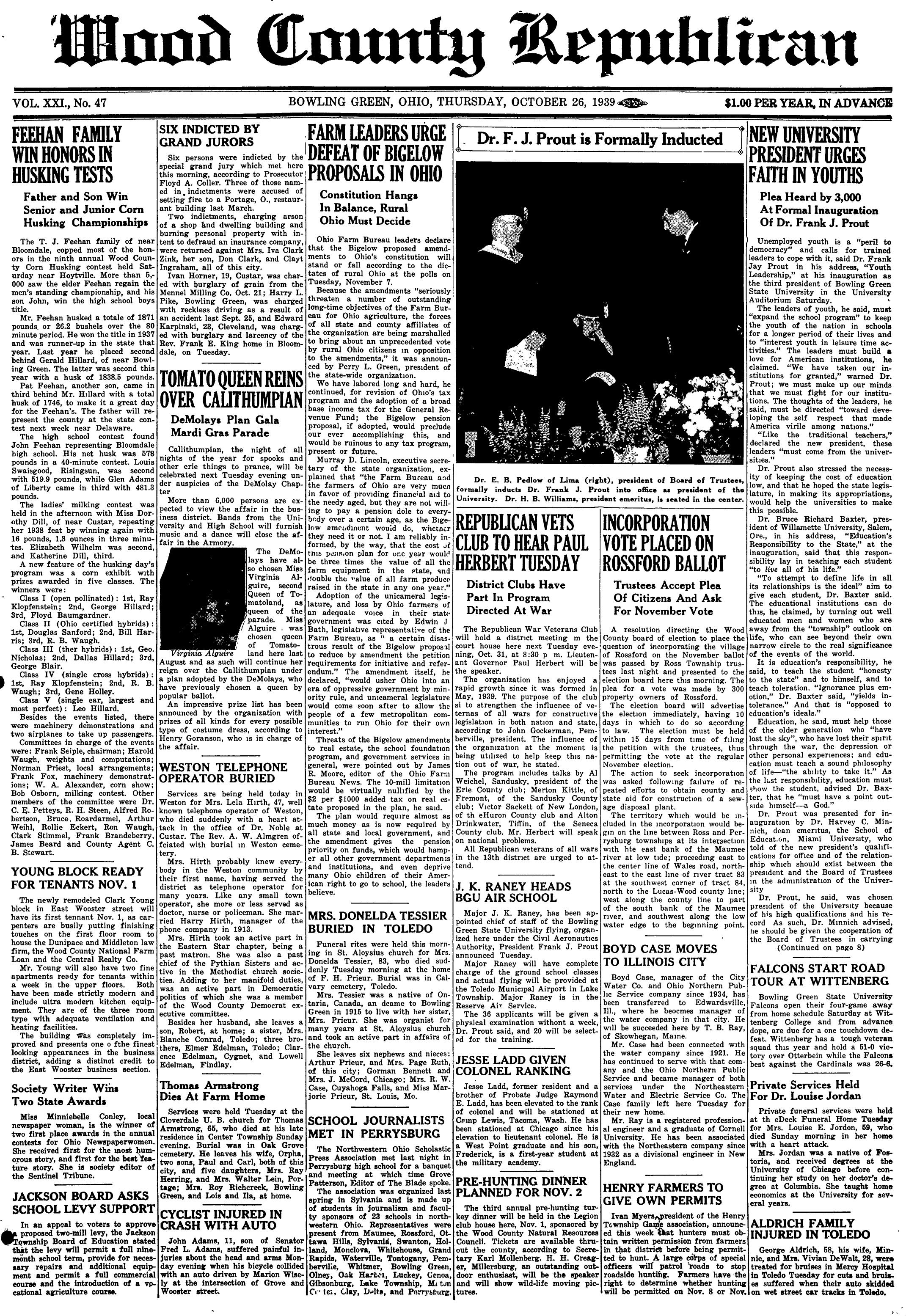 First page preview of wood-county-republican-death-notice-for-thomas-armstrong.pdf